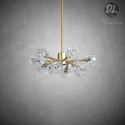 Dawn- Modern Design Niche Unique Hexagonal Crystal Chandelier