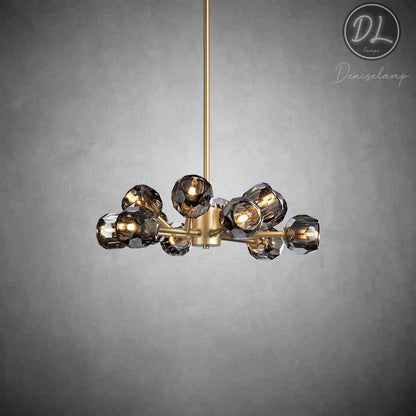 Dawn- Modern Design Niche Unique Hexagonal Crystal Chandelier