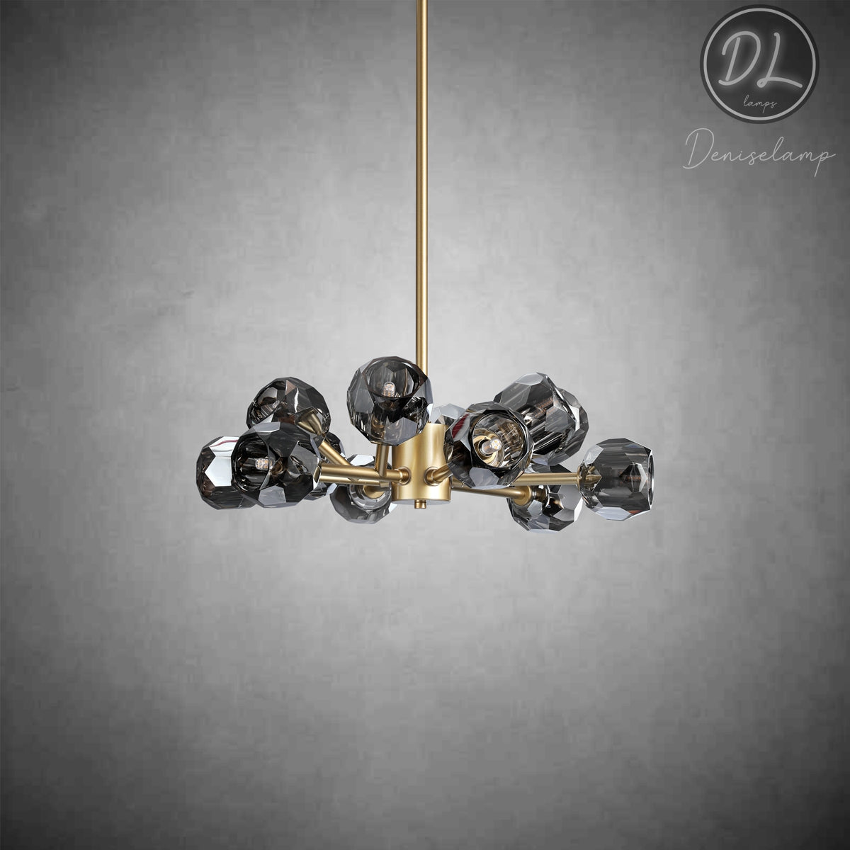 Dawn- Modern Design Niche Unique Hexagonal Crystal Chandelier