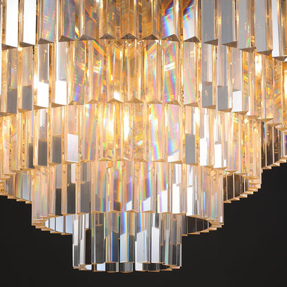 Cylind Vintage Sumptuous Round Chandelier 20"/32"/44"
