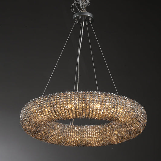 Cannoli Round Chandelier 41"