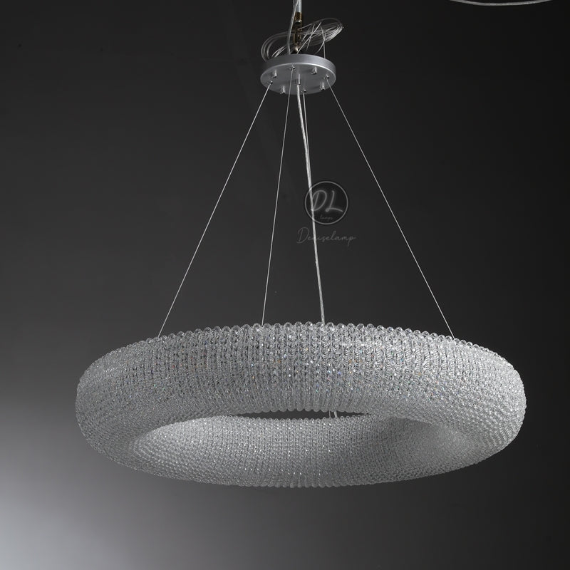 Cannoli Round Chandelier 45"