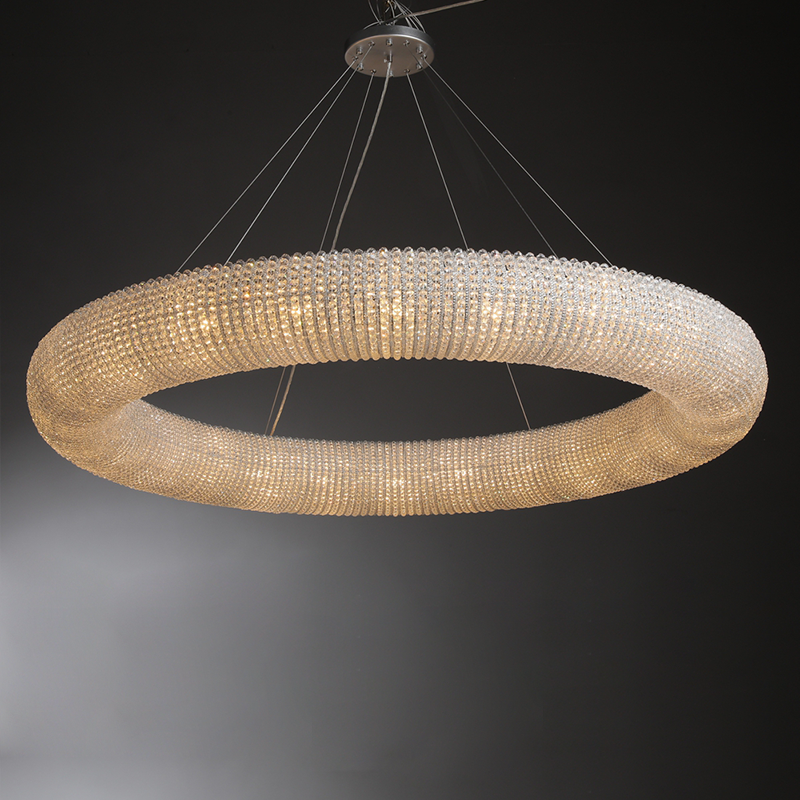 Cannoli Round Chandelier 45"