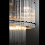 Sammi 2-Tier Round Glass Chandelier