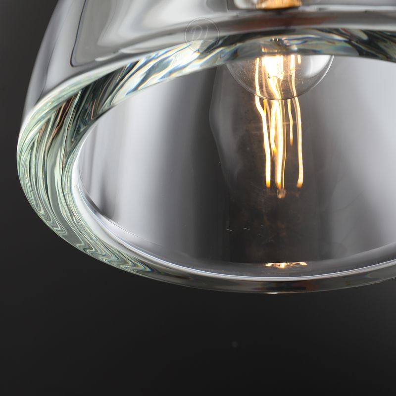 Aurora Modern Crystal Pendant Light 7" 11" 14"