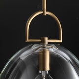 Aurora Modern Crystal Pendant Light 7" 11" 14"