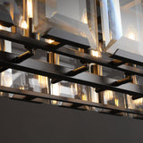 Moonlit Crystal Rectangular Chandelier 42''/54''/62''/74