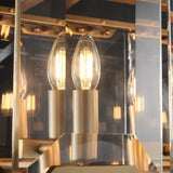 Moonlit Crystal Rectangular Chandelier 42''/54''/62''/74