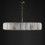 Verdant Calcite Round Chandelier 43"