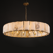 Verdant Calcite Round Chandelier 43"