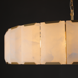 Verdant Calcite Round Chandelier 43"