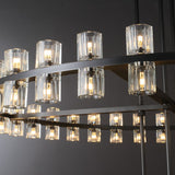 2-Tier Wine-Glass Round Chandelier 60",108-Lights