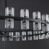 2-Tier Wine-Glass Round Chandelier 60",108-Lights