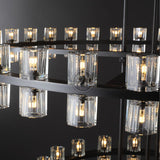 2-Tier Wine-Glass Round Chandelier 60",108-Lights
