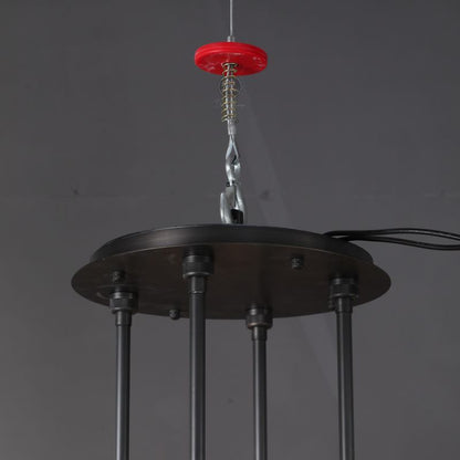 Wine-Glass 2-Tier Round Chandelier 60",108-Lights