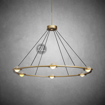 Nimbus- Splendid Star Design Round Chandelier 36"/48"/  60"