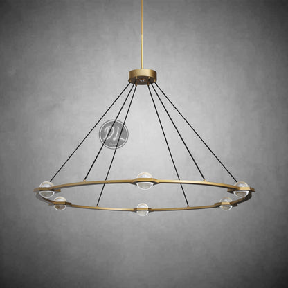 Nimbus- Splendid Star Design Round Chandelier 36"/48"/  60"