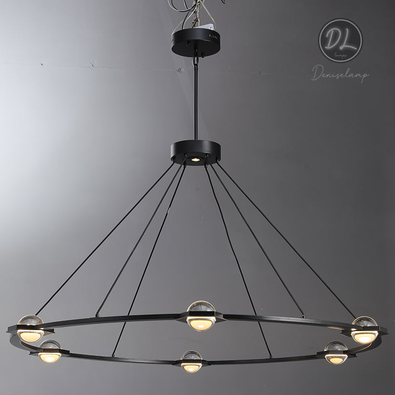 Nimbus- Splendid Star Design Round Chandelier 36"