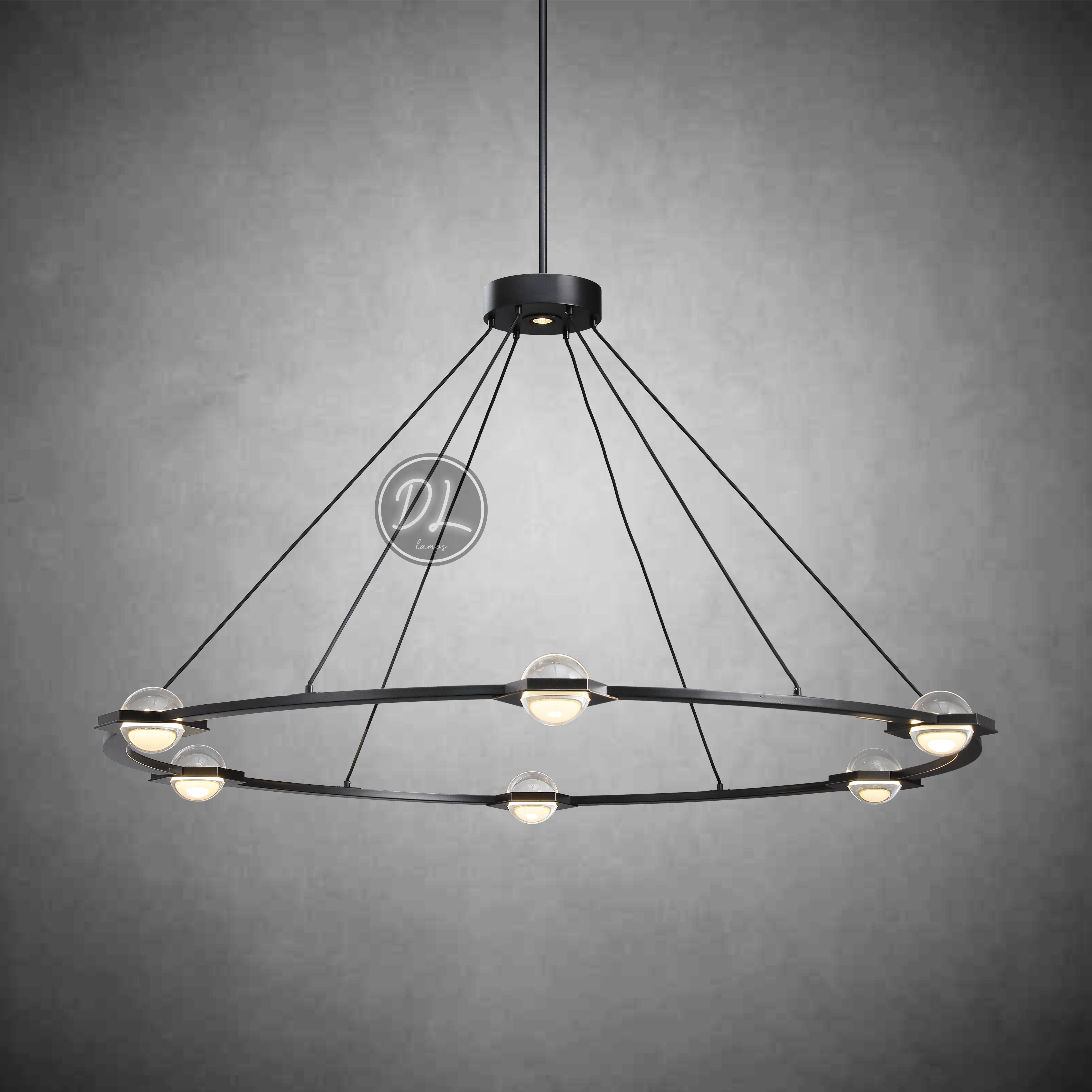 Nimbus- Splendid Star Design Round Chandelier 36"/48"/  60"