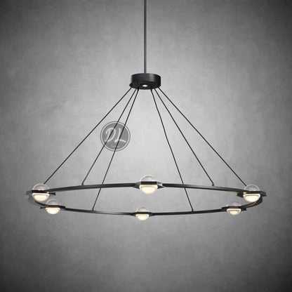 Nimbus- Splendid Star Design Round Chandelier 36"/48"/  60"