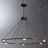 Nimbus- Splendid Star Design Round Chandelier 36"