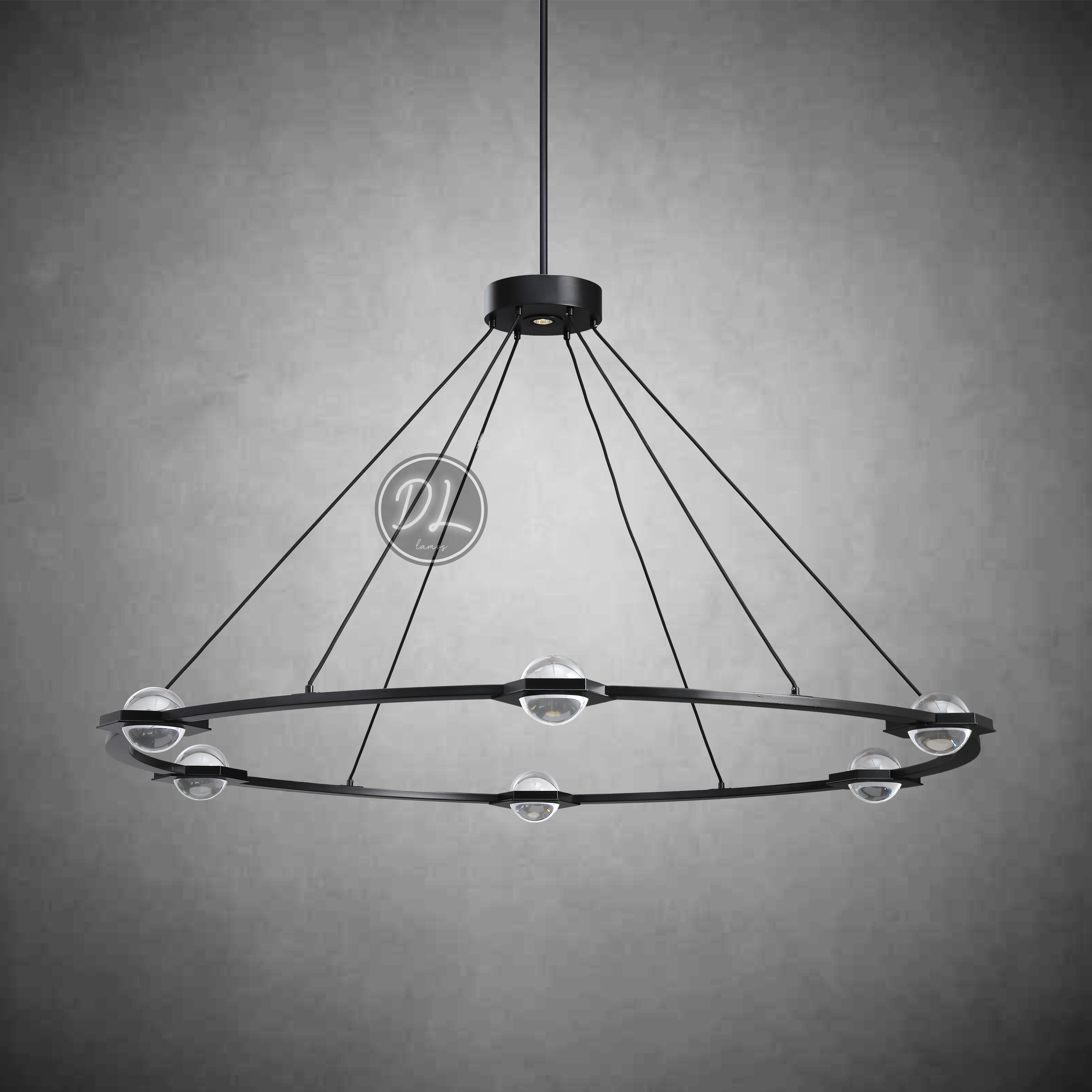 Nimbus- Splendid Star Design Round Chandelier 36"/48"/  60"