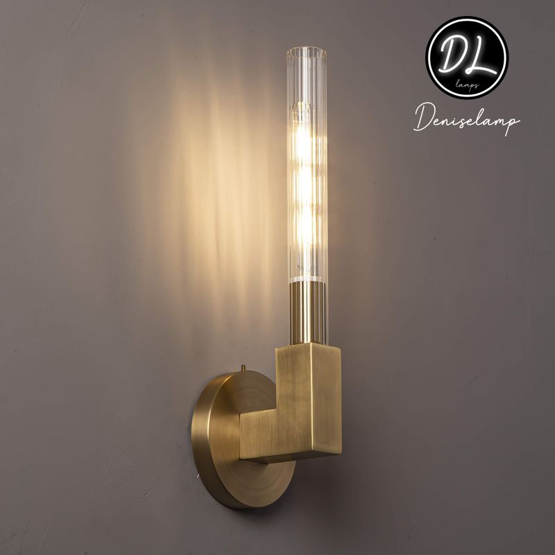 Elegance- Modern Gorgeous Flow Stripe Glass Industrial Wall Sconce