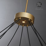 Nimbus- Splendid Star Design  2-Tier Round Chandelier 48"/ 60"