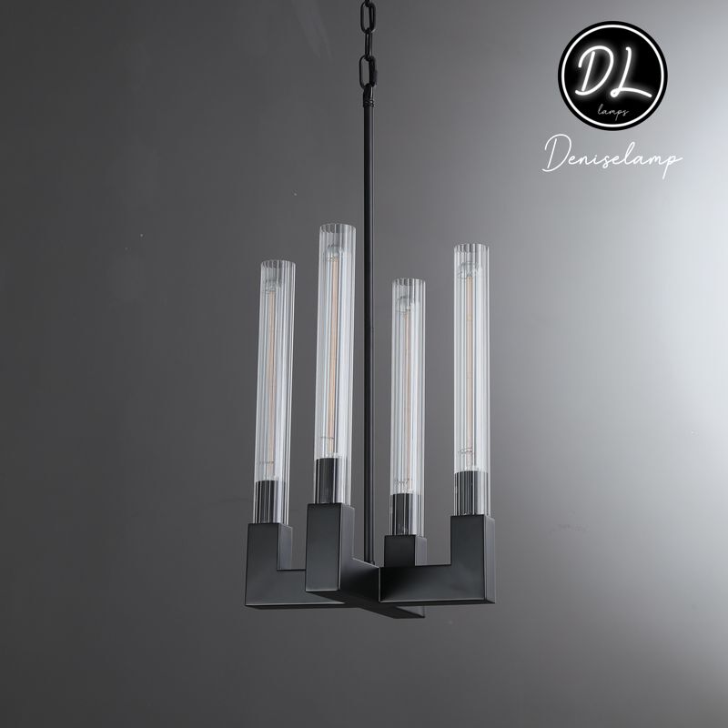 Elegance Modern Gorgeous Flow Stripe Glass Pendant