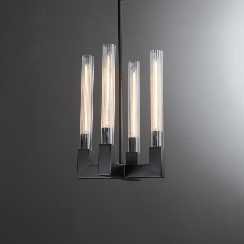 Elegance Modern Gorgeous Flow Stripe Glass Pendant