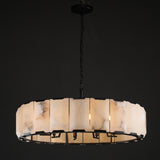 Verdant Calcite Round Chandelier 43"