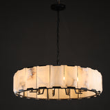 Verdant Calcite Round Chandelier 43"