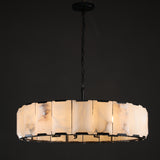 Verdant Calcite Round Chandelier 43"