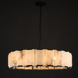 Verdant Calcite Round Chandelier 43"