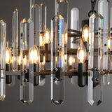 Ola Prism Round Chandelier 24"/36"/ 48"