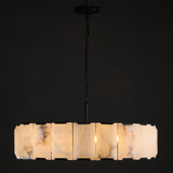 Verdant Calcite Round Chandelier 43"