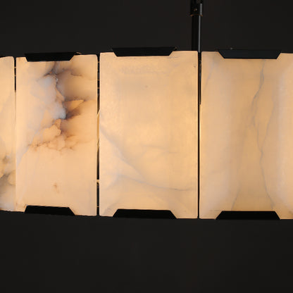 Verdant Calcite Round Chandelier 31"