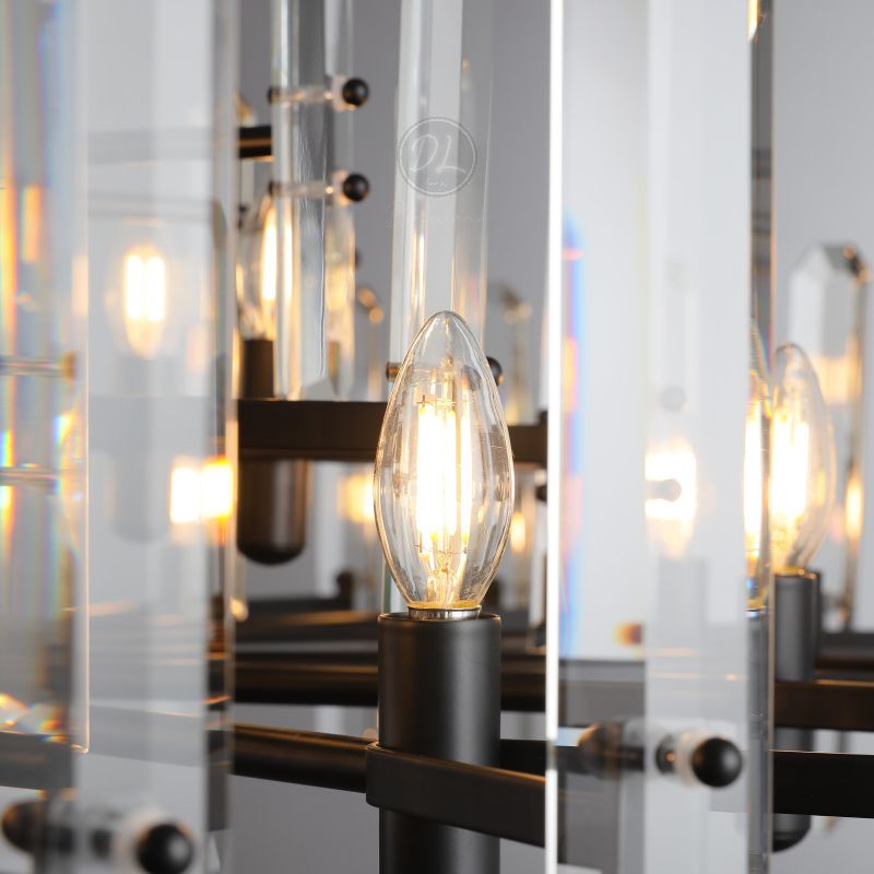 Ola Prism Round Chandelier 24"/36"/ 48"