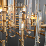 Ola Prism Round Chandelier 24"/36"/ 48"