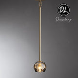 Damn- Modern Design Niche Unique Hexagonal Crystal Ball Pendant Lighting( Cord/rod )