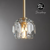 Damn- Modern Design Niche Unique Hexagonal Crystal Ball Pendant Lighting( Cord/rod )