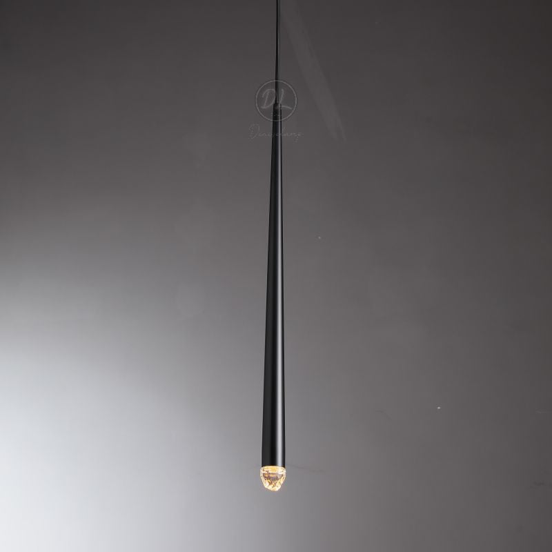 Stylish Modern Art vertebrae Tube shape crystal Pendant