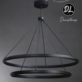 Radiant  Vintage 2-Tier Round Chandelier 60"