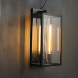 Alfresco Square Lantern Wall Sconce 21"