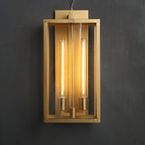 Alfresco Square Lantern Wall Sconce 21"