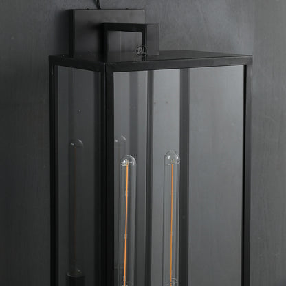 Alfresco Square Lantern Wall Sconce 28"