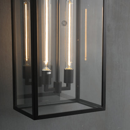 Alfresco Square Lantern Wall Sconce 28"
