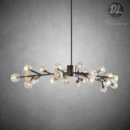 Dawn- Modern Design Niche Unique Hexagonal Crystal Chandelier
