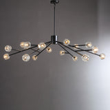 Dawn- Modern Design Niche Unique Hexagonal Crystal Ball  Oval Chandelier 48"/ 60"/ 72"