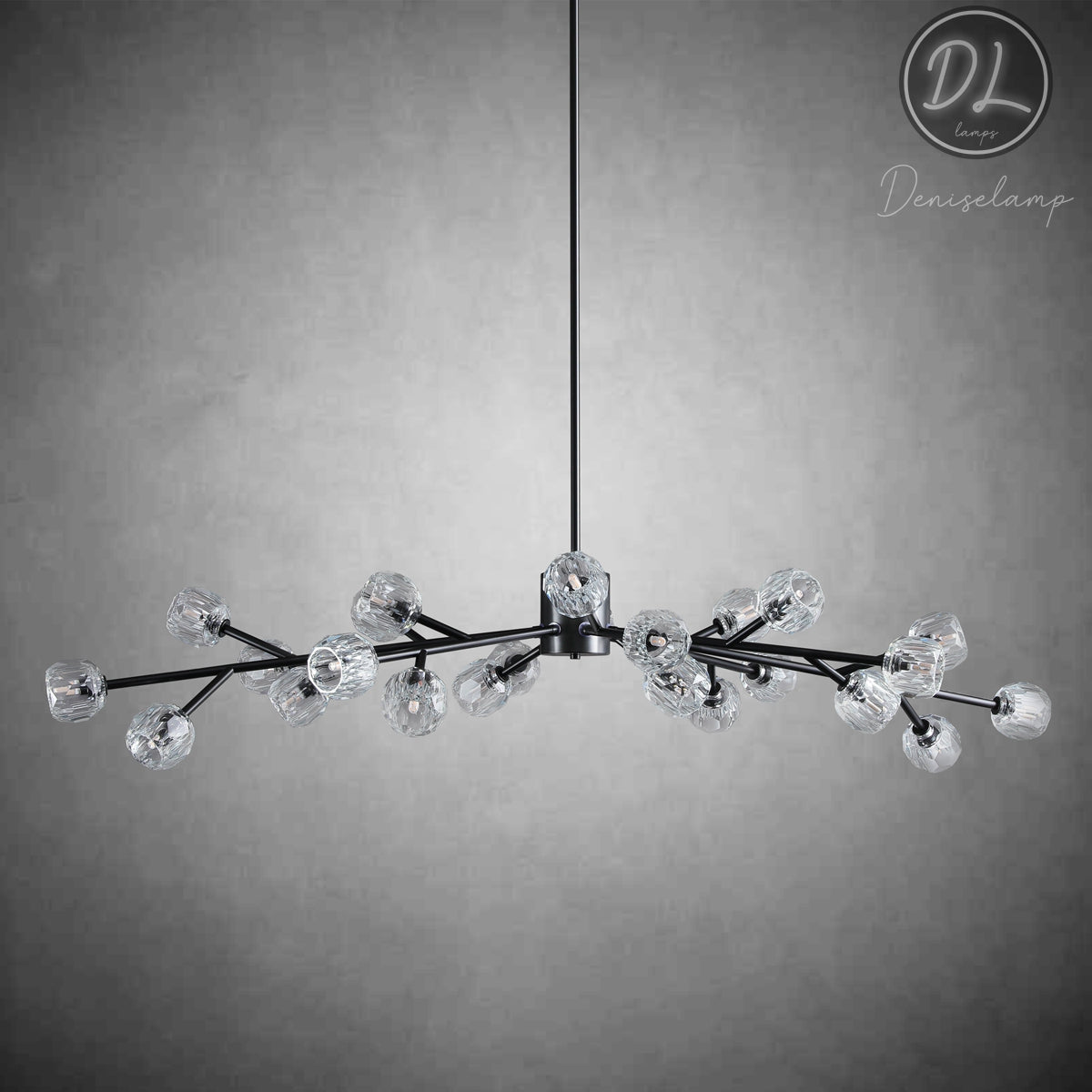 Dawn- Modern Design Niche Unique Hexagonal Crystal Chandelier